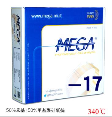 MEGA-17 標(biāo)準(zhǔn)氣相色譜柱MEGA-17,25m,0.32mm,0.25μm